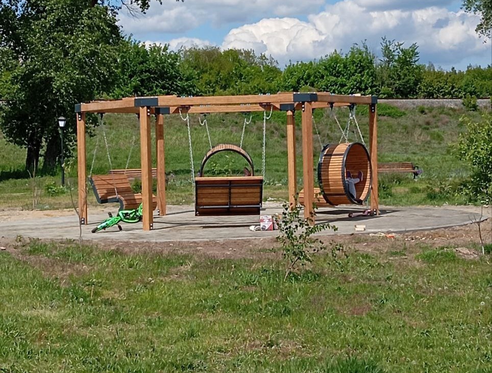 Пергола в Лысых Горах