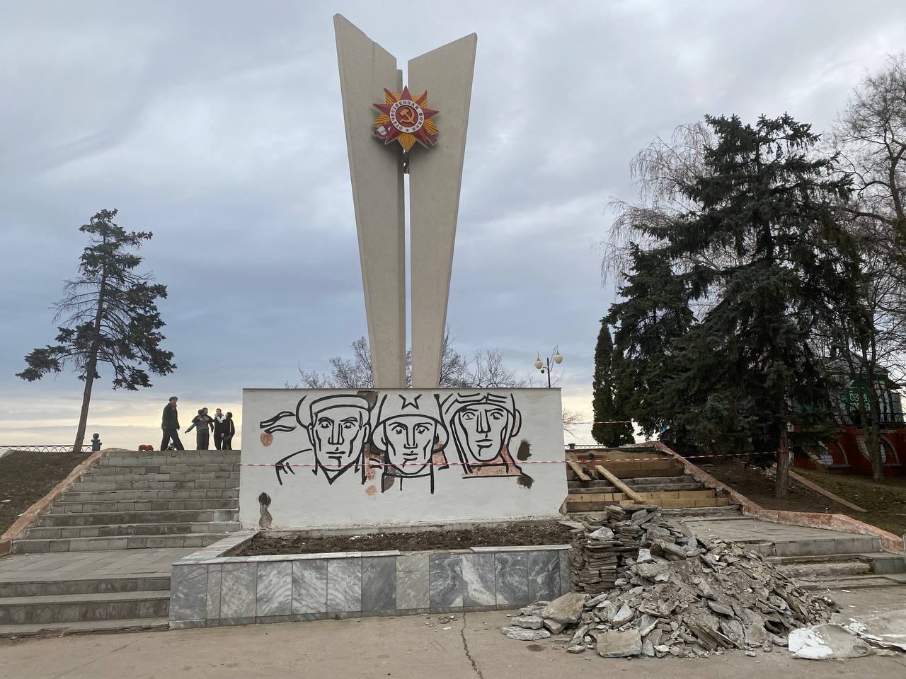 Обелиск Победы в Энгельсе