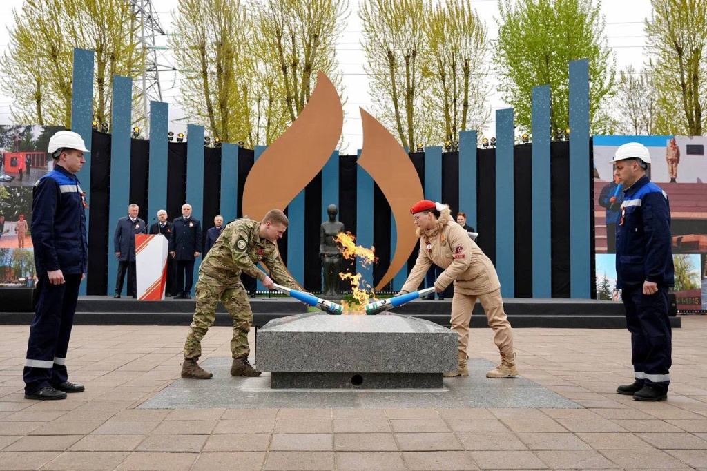 Огонь Победы в Питере