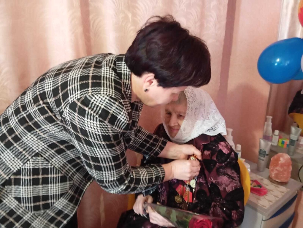 труженица тыла Екатерина Александровна Харитонова