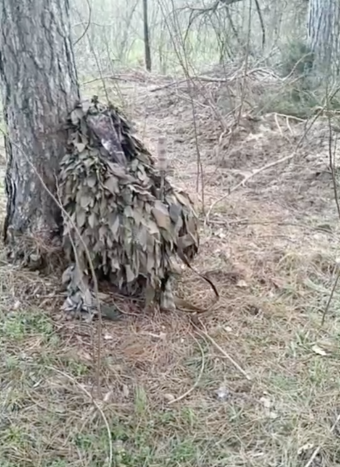 Маскировка бойца