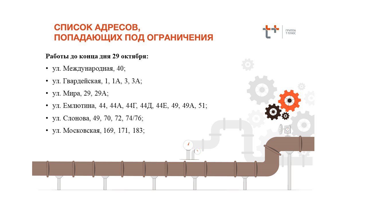 отключили отопление 29 октября