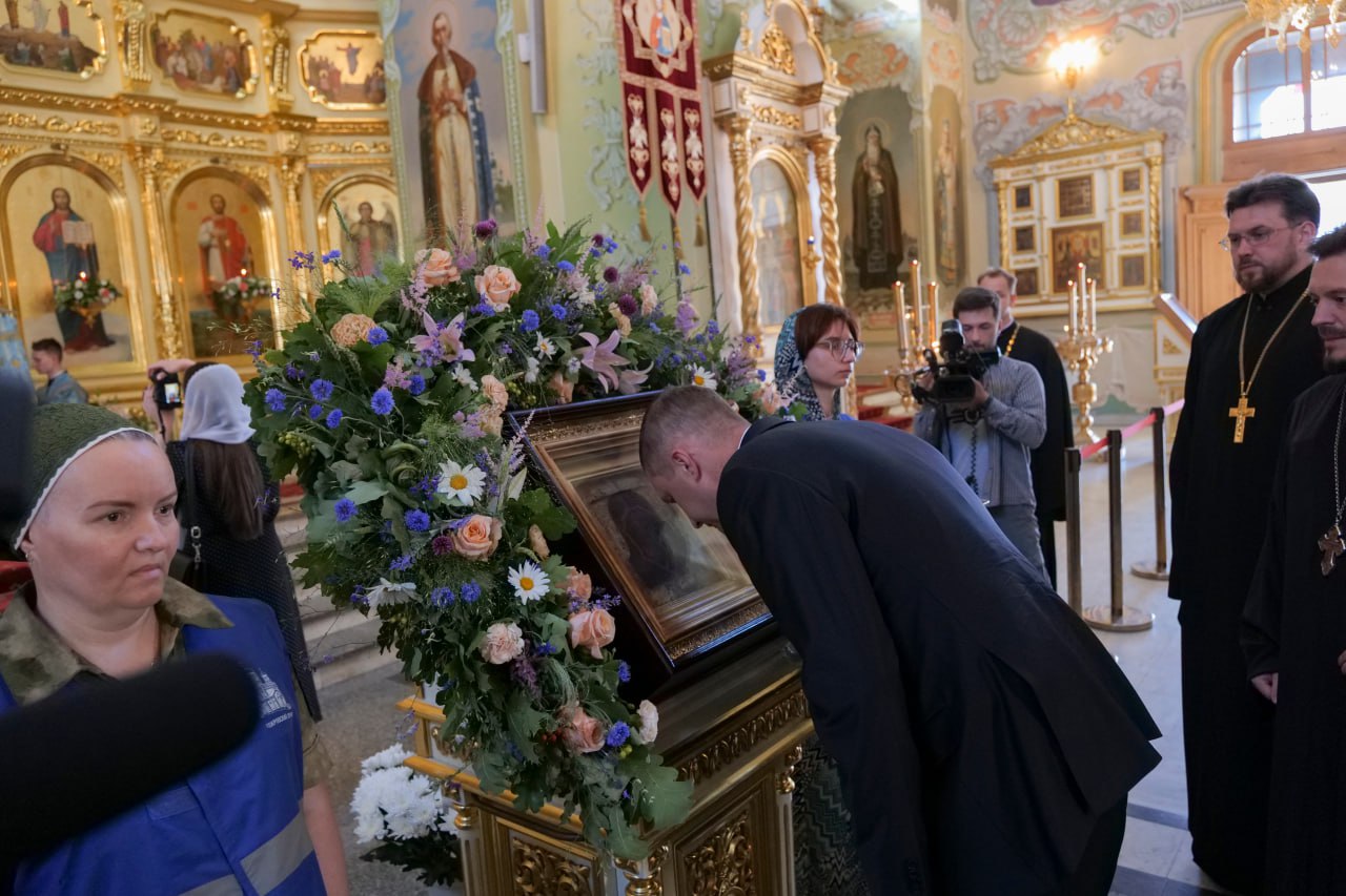 Казанская икона в Саратове Бусаргин