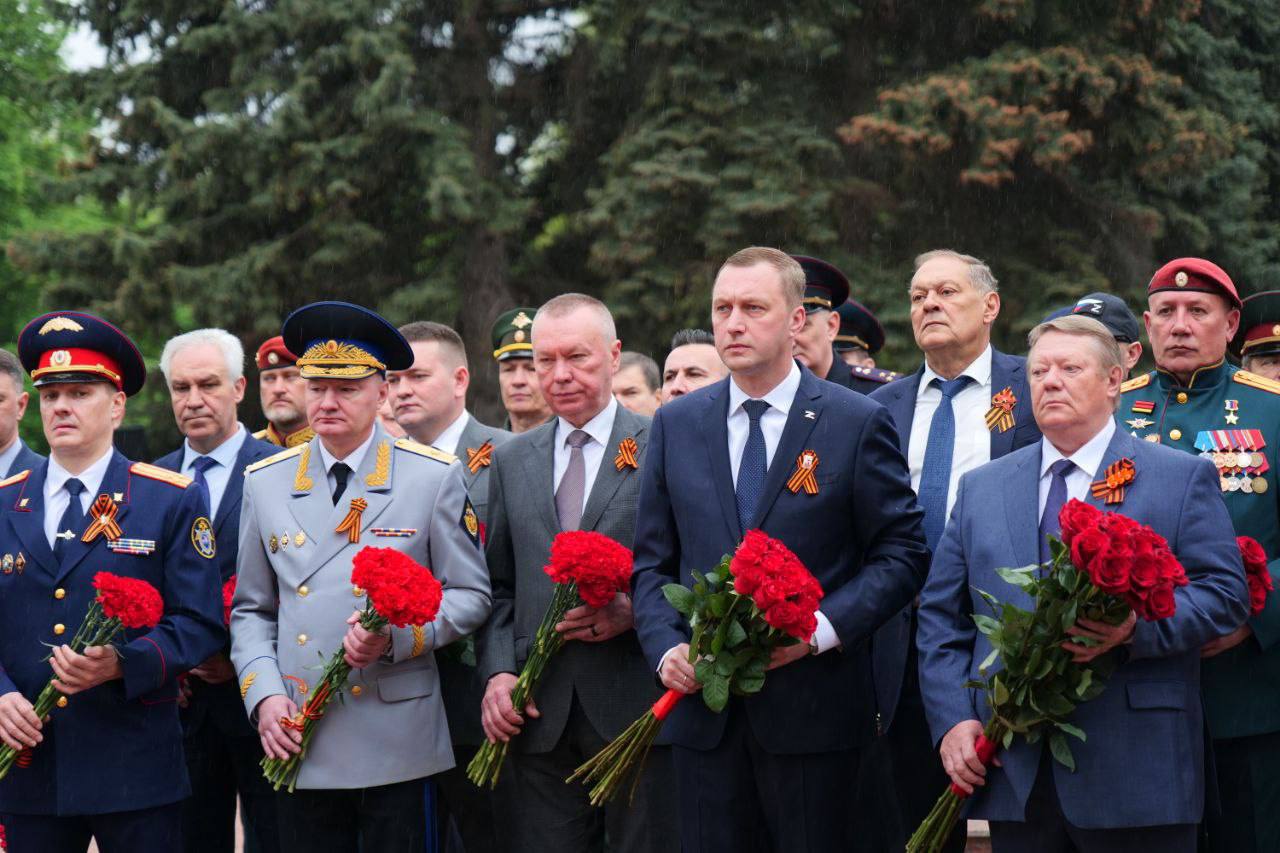 80 лет Победы на Воскресенском кладбище