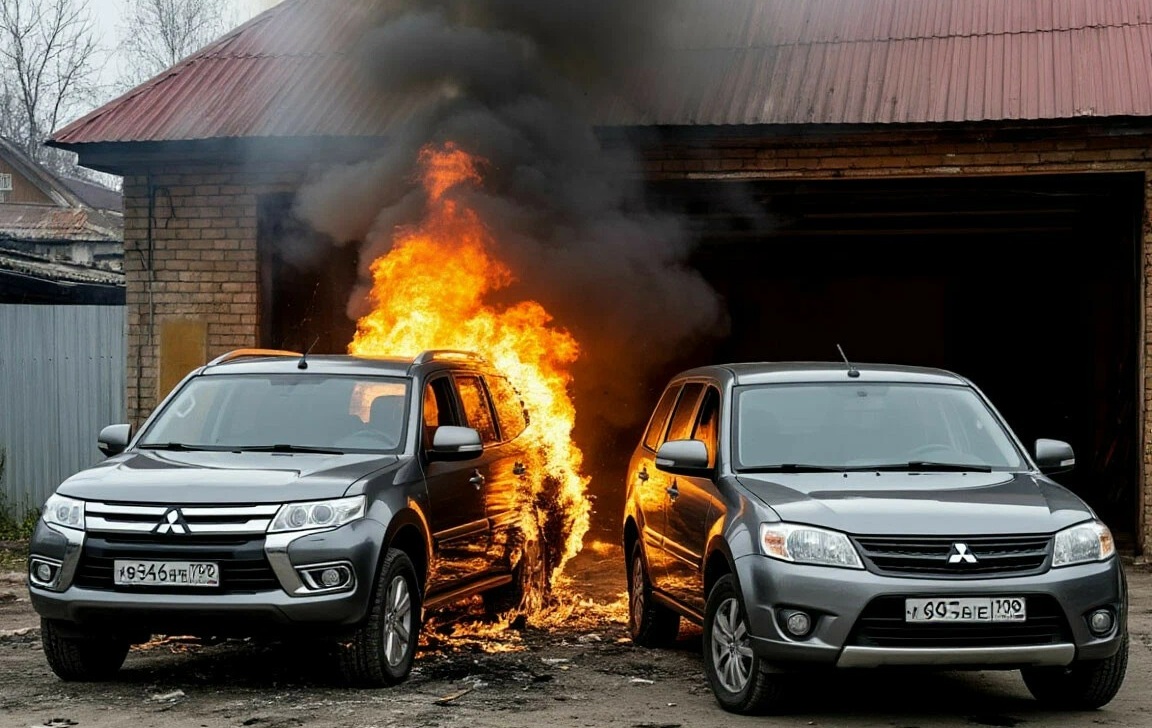 Саратовец случайно сжёг две машины во время ремонта Саратовец случайно сжёг две машины во время ремонта