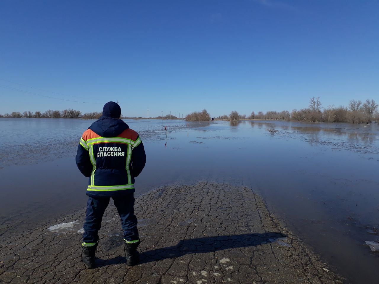 Из-за паводка в Саратовской области поднялся уровень воды в Волге