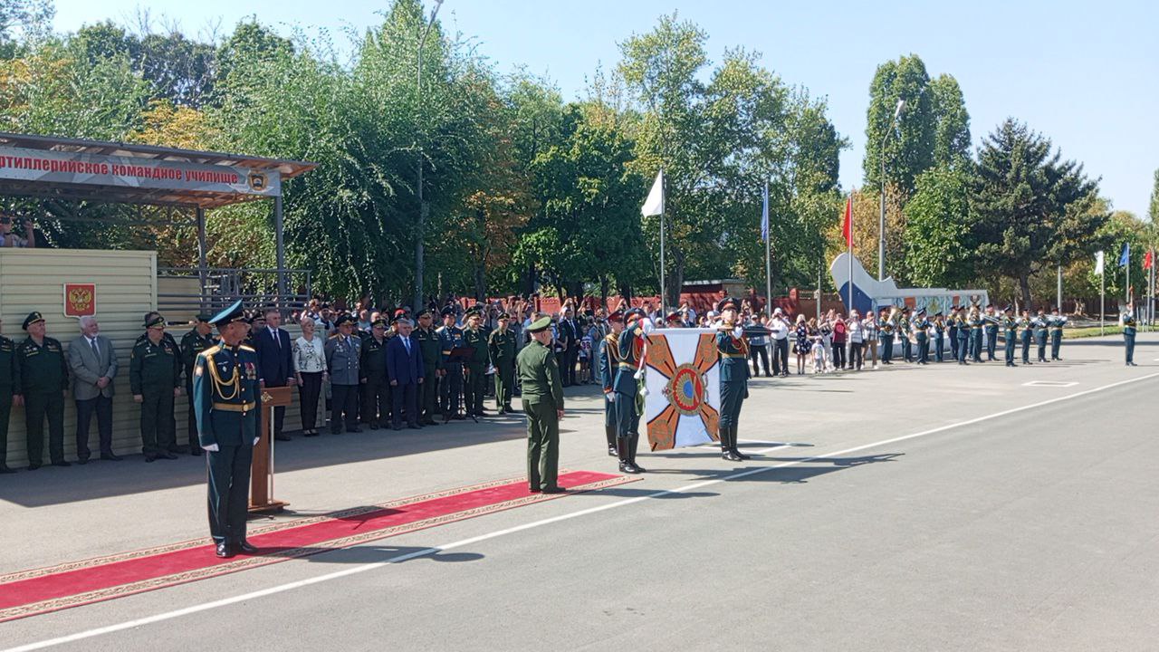 открытие высшего артиллерийского командного училища 