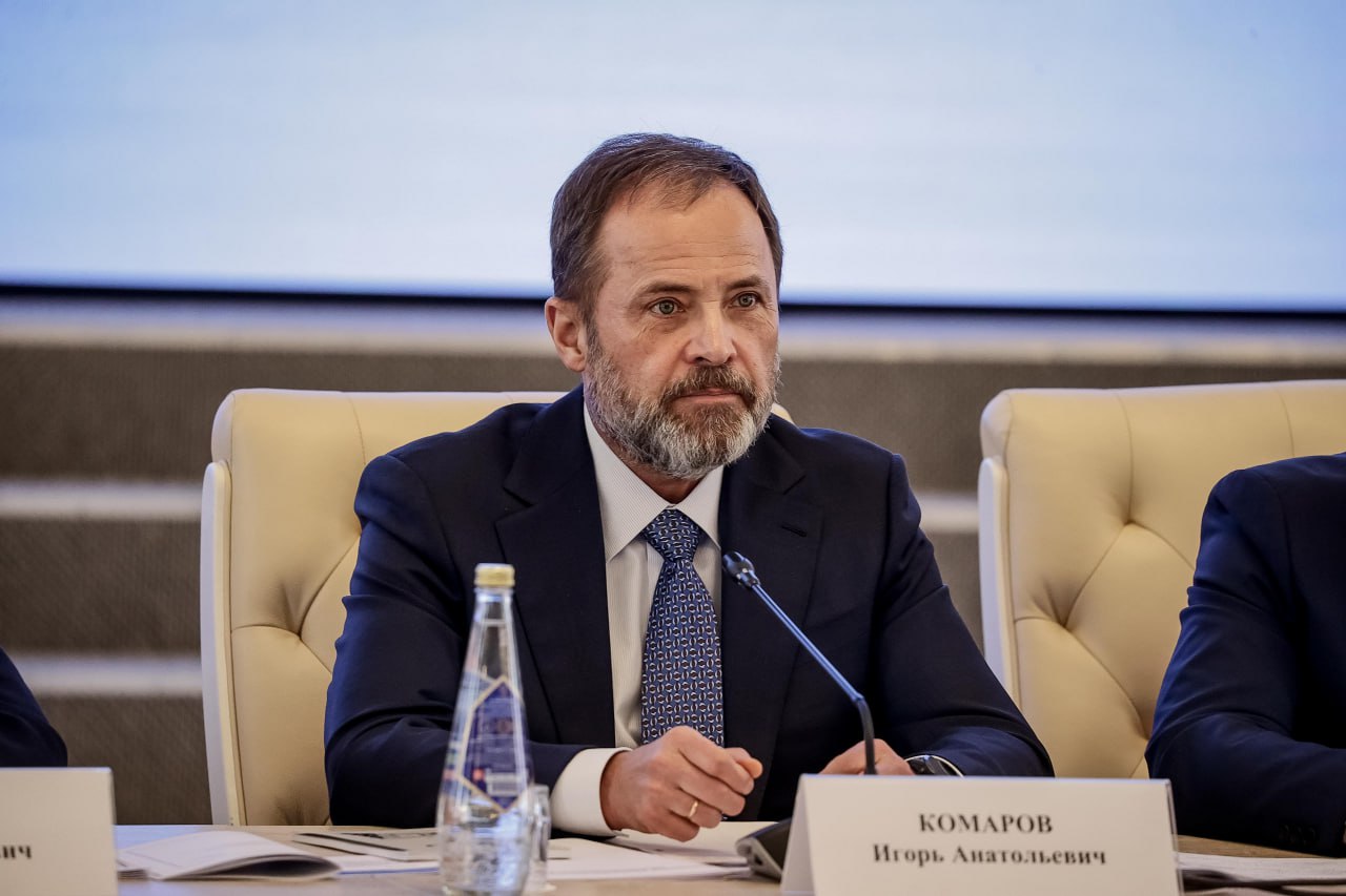 Комаров на заседании по БАС 