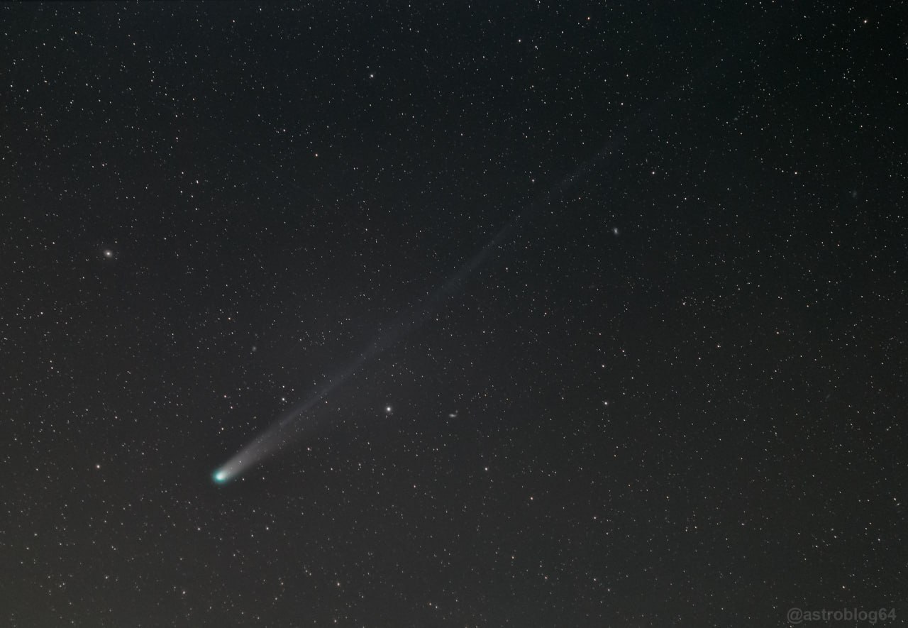 В конце октября саратовцы смогут увидеть комету, пролетавшую мимо Земли 1,3 тысячи лет назад