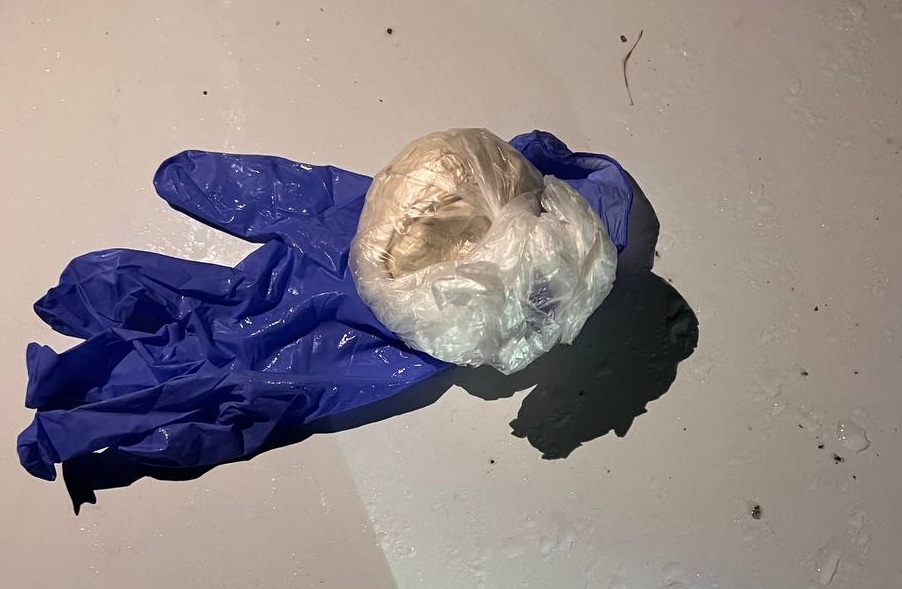 Саратовчанка выбросила перед полицейскими резиновую перчатку с героином