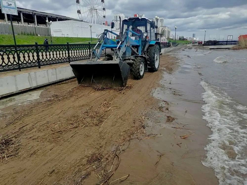 Саратовцев предупредили о возможных подтоплениях из-за подъёма воды в Волге