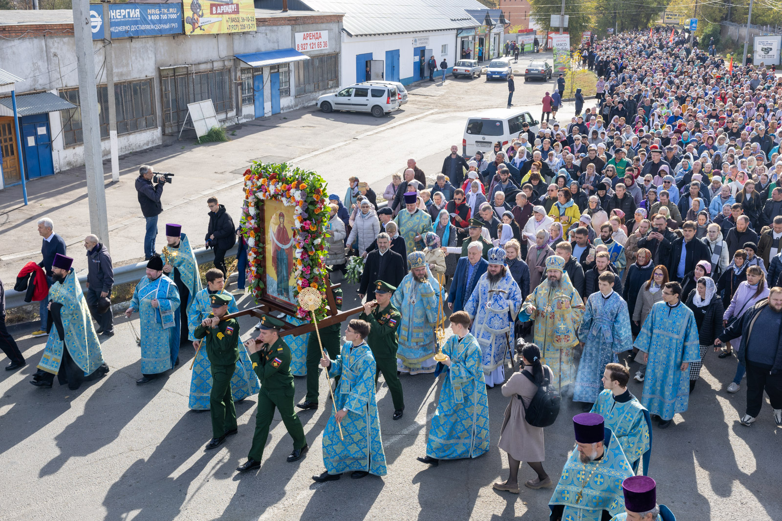 В праздник Покрова Пресвятой Богородицы в Энгельсе пройдет Крестный ход