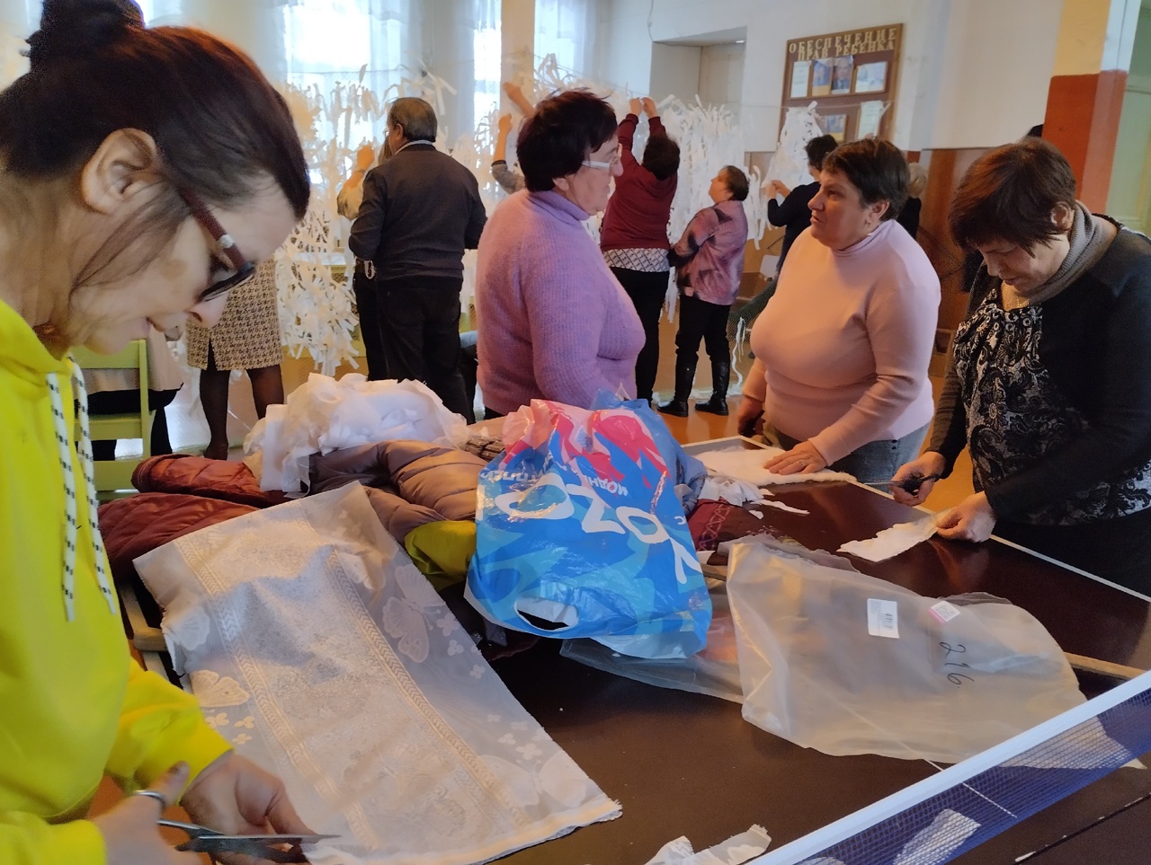 Женсовет Даниловка маскировочные сети