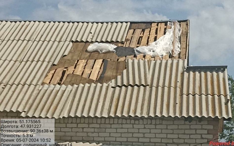 Федоровский район после урагана 