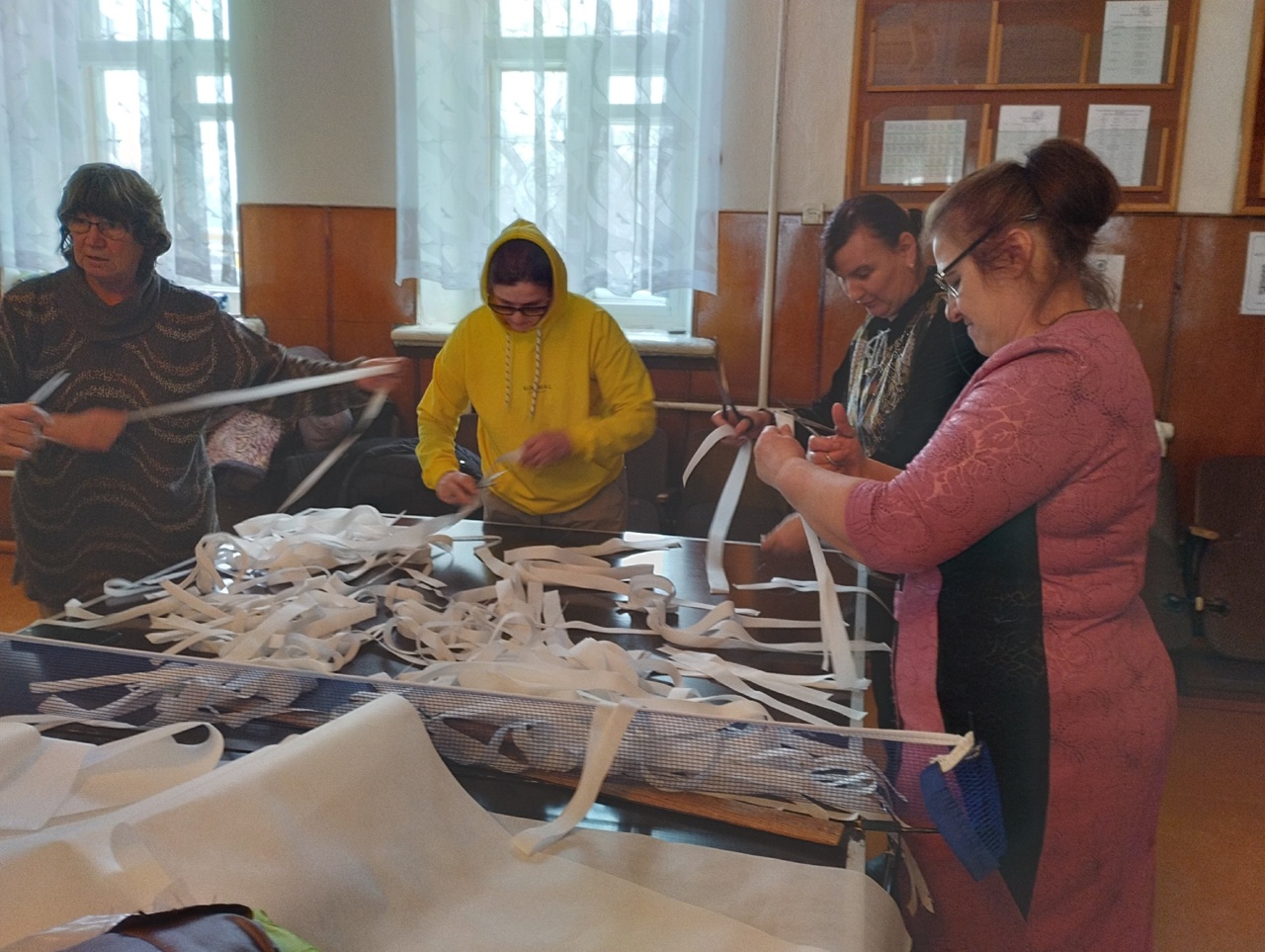 Женсовет Даниловка маскировочные сети 2