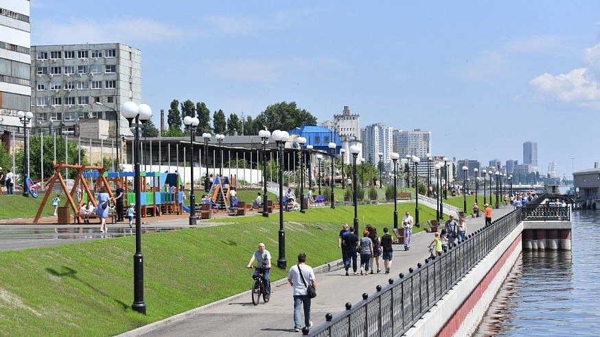 Набережная Саратова