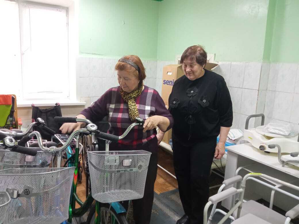 Саратовским пенсионерам предлагают взять напрокат велосипед для поездок в магазин
