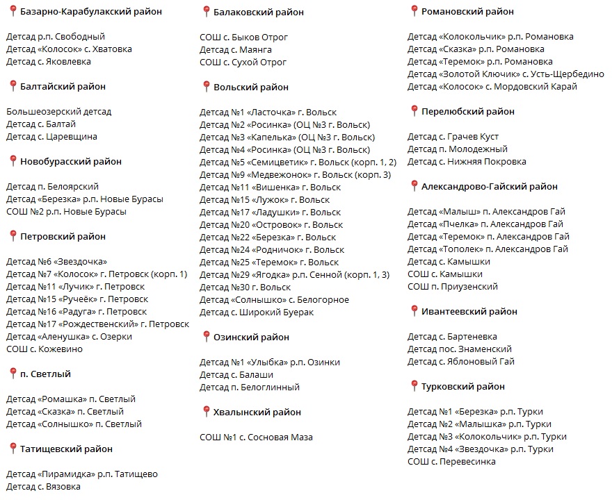 Детские площадки в детсадах