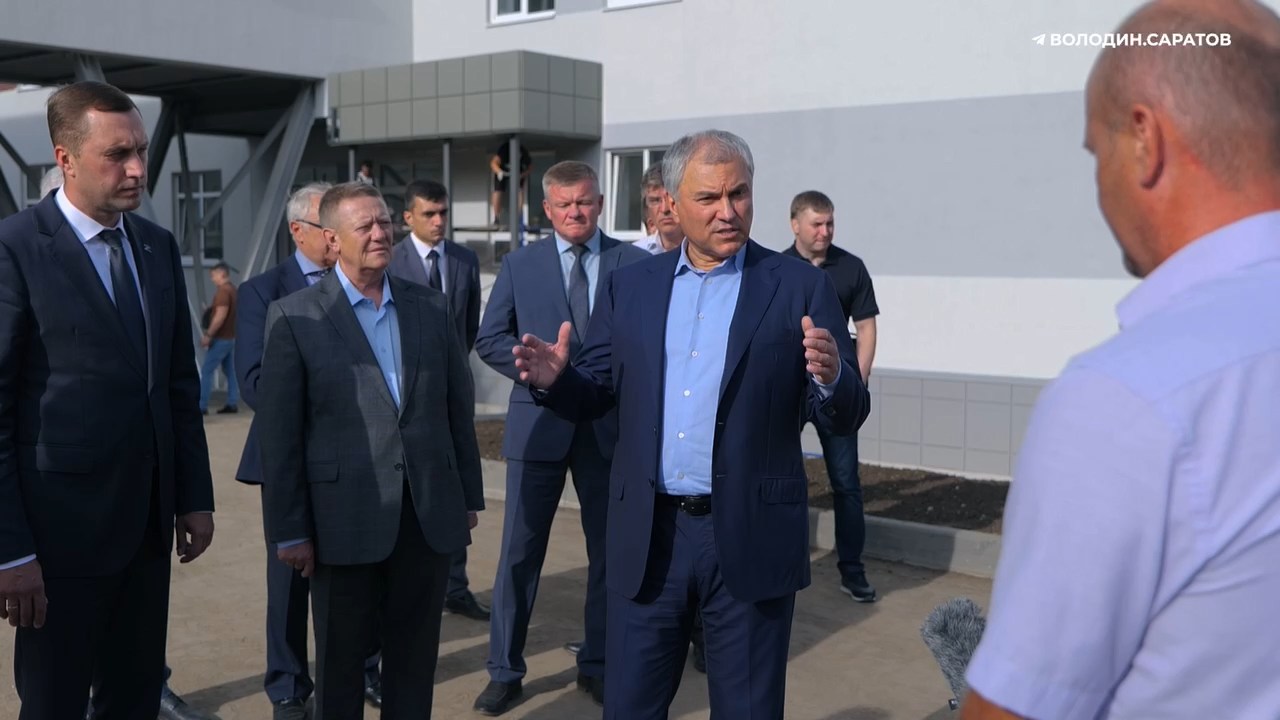 Володин в школе №66 Саратова