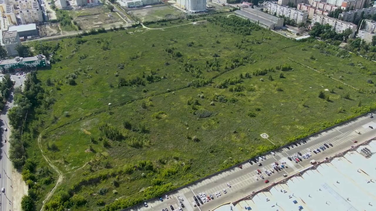 Территория бывшего авиазавода