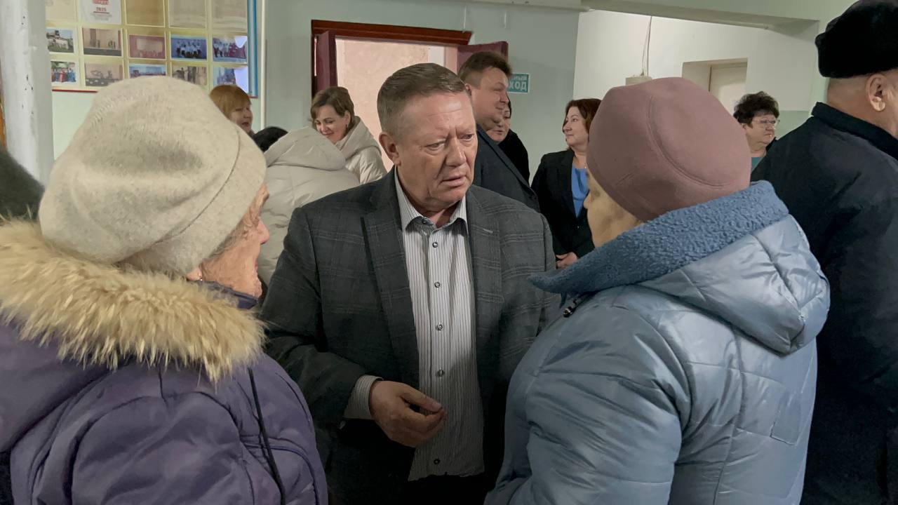 Николай Панков в Вольском районе 2