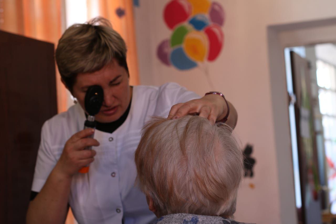 Поезд здоровья Романовка