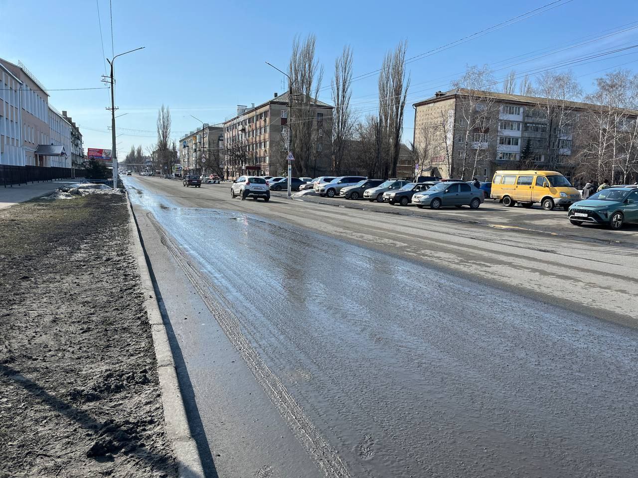 Дорога в Калининске