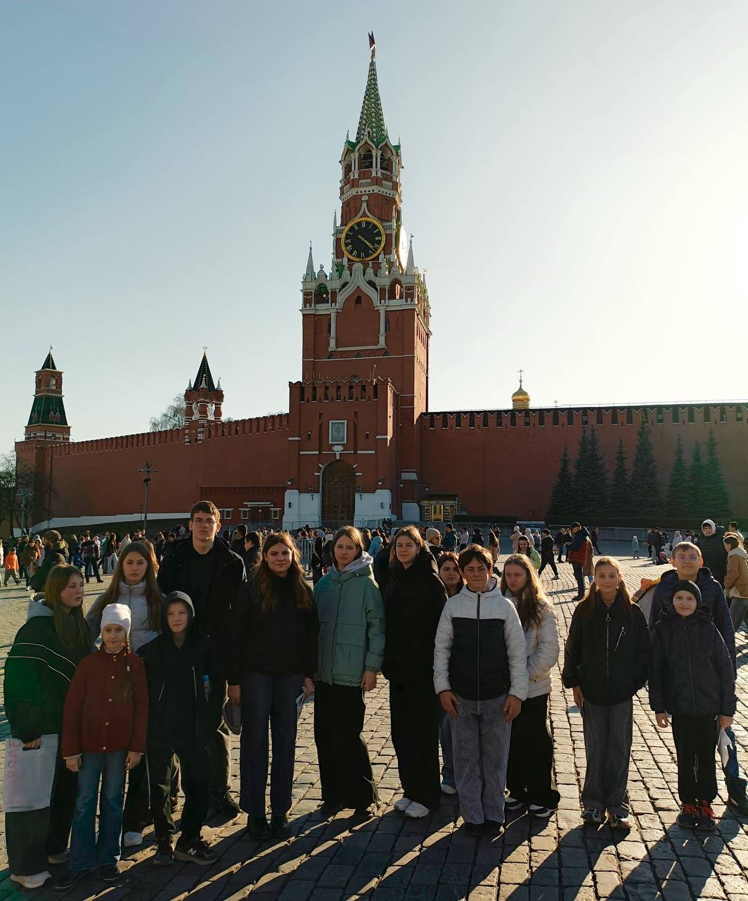 Школьники из Тепличного в Москве