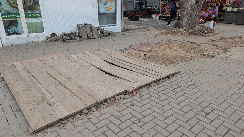 Балаково провалы после вскрышных работ еще