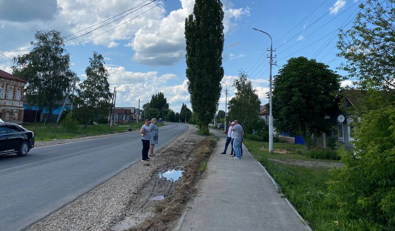 Благоустройство в Базарном Карабулаке еще