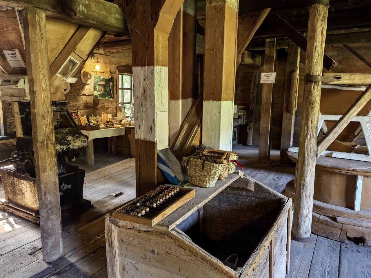 Лох мельница внутри еще