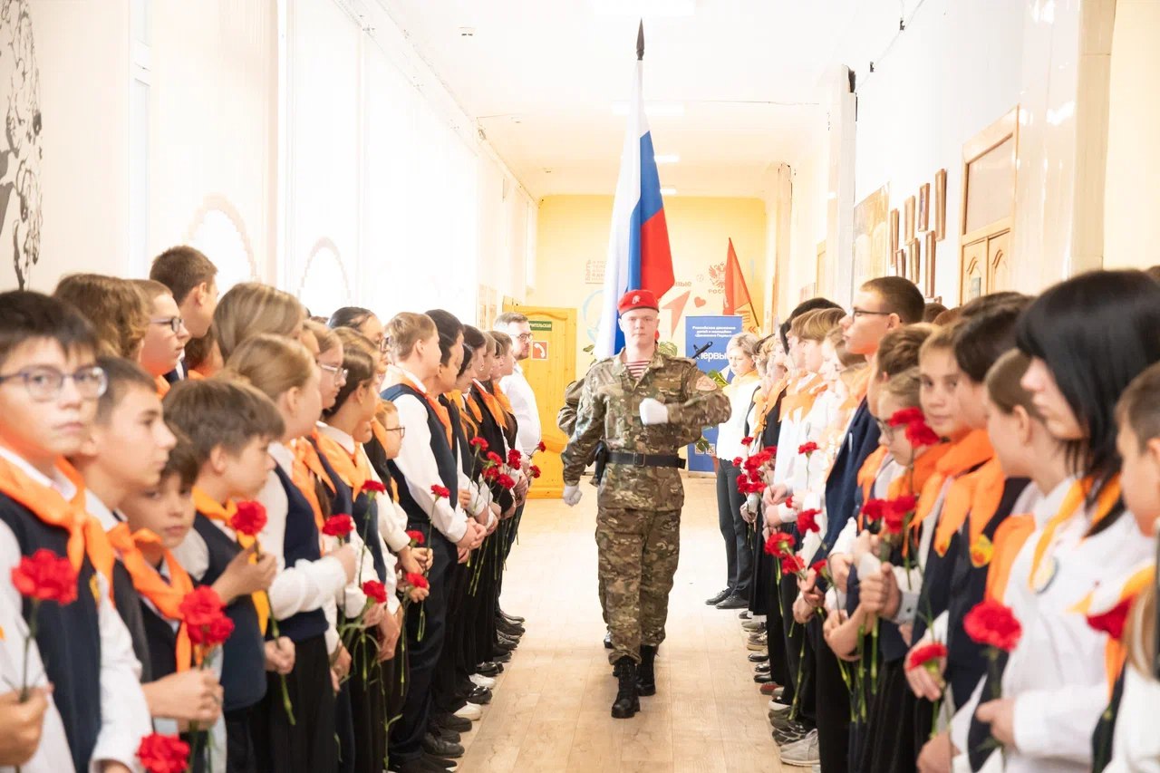 Открытие парты Героя Голощапова в Марксе