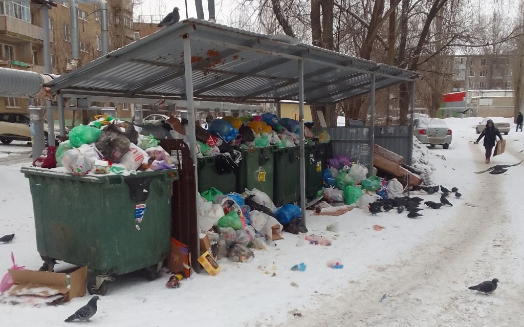 Мусор в Энгельсе март 2026