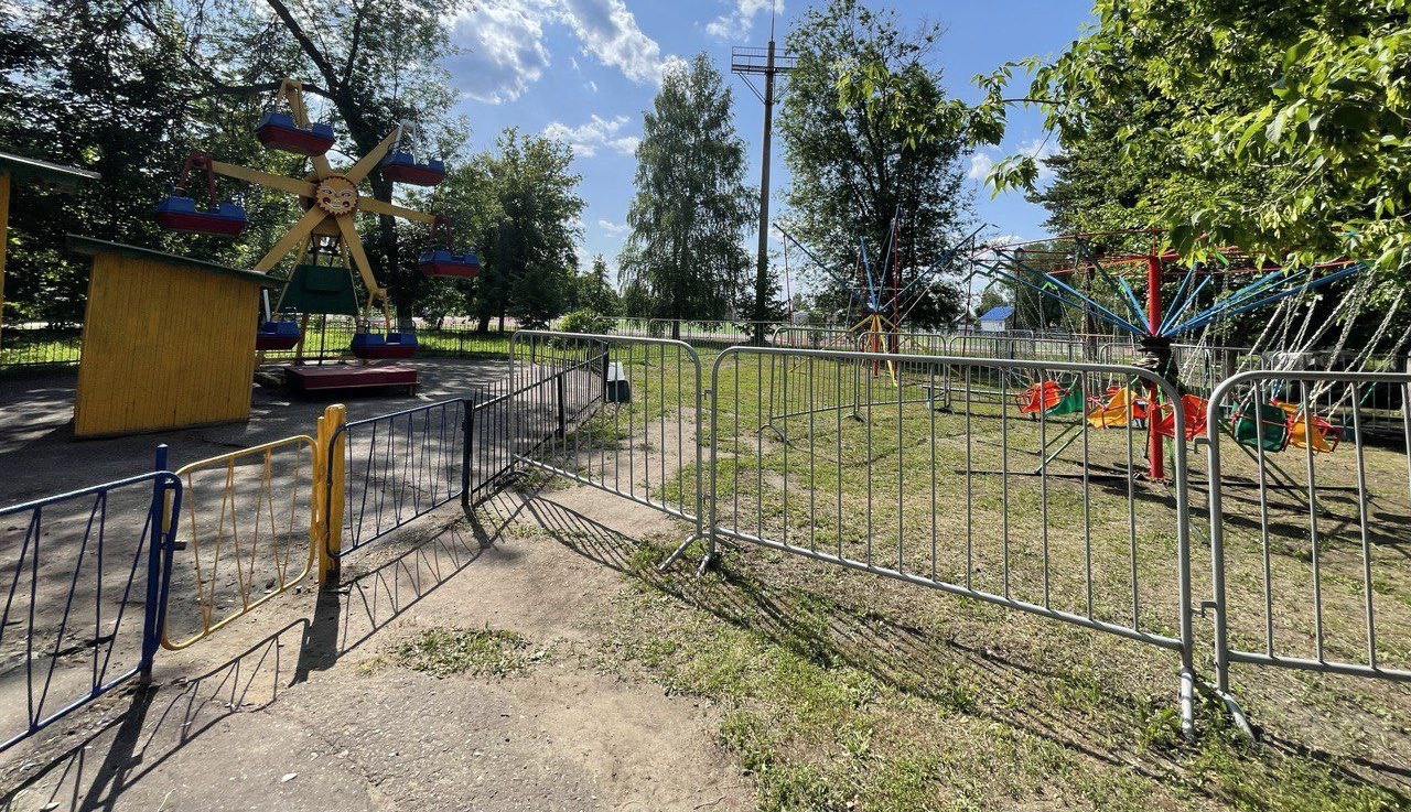 Аттракционы в горпарке Петровска