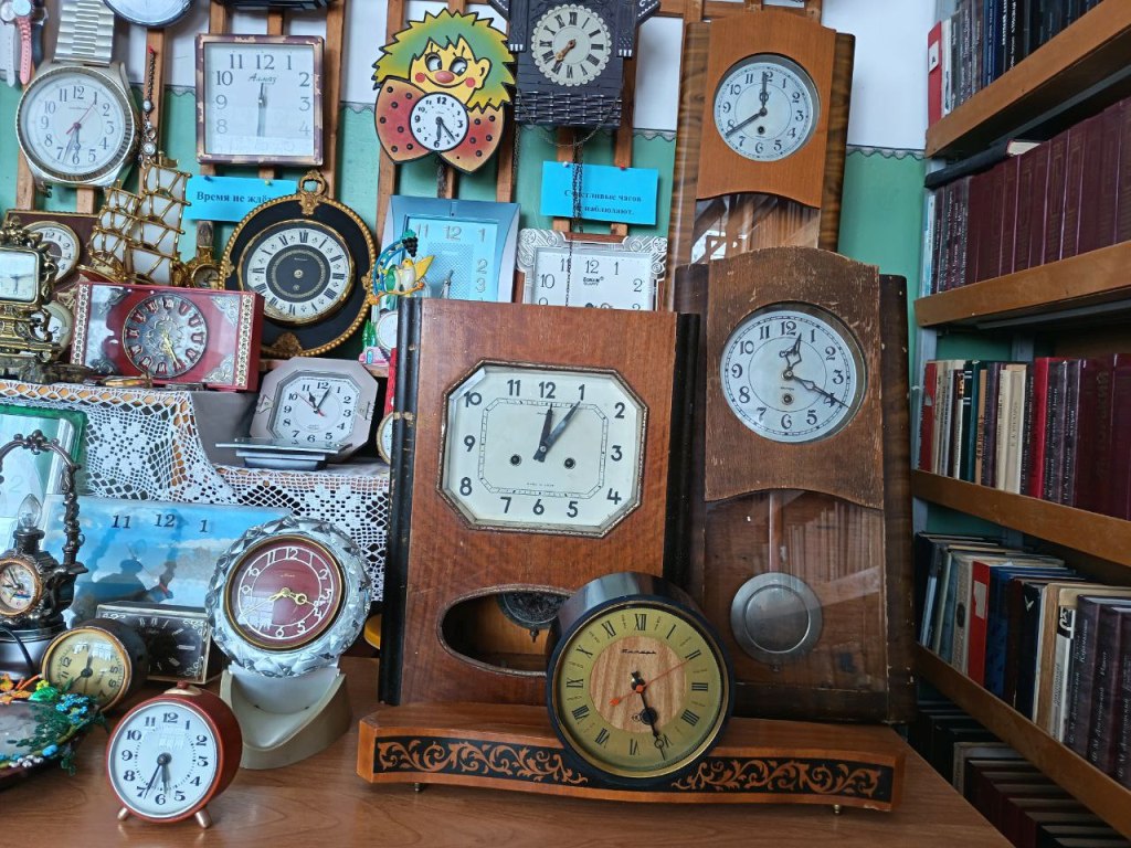 Музей часов в школе Барановки 6
