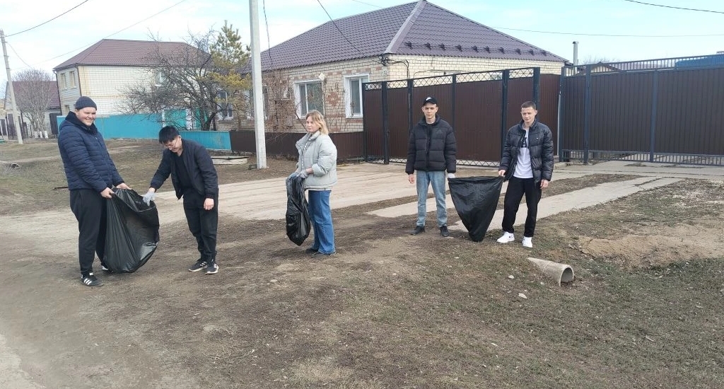 Субботник в Питерском районе