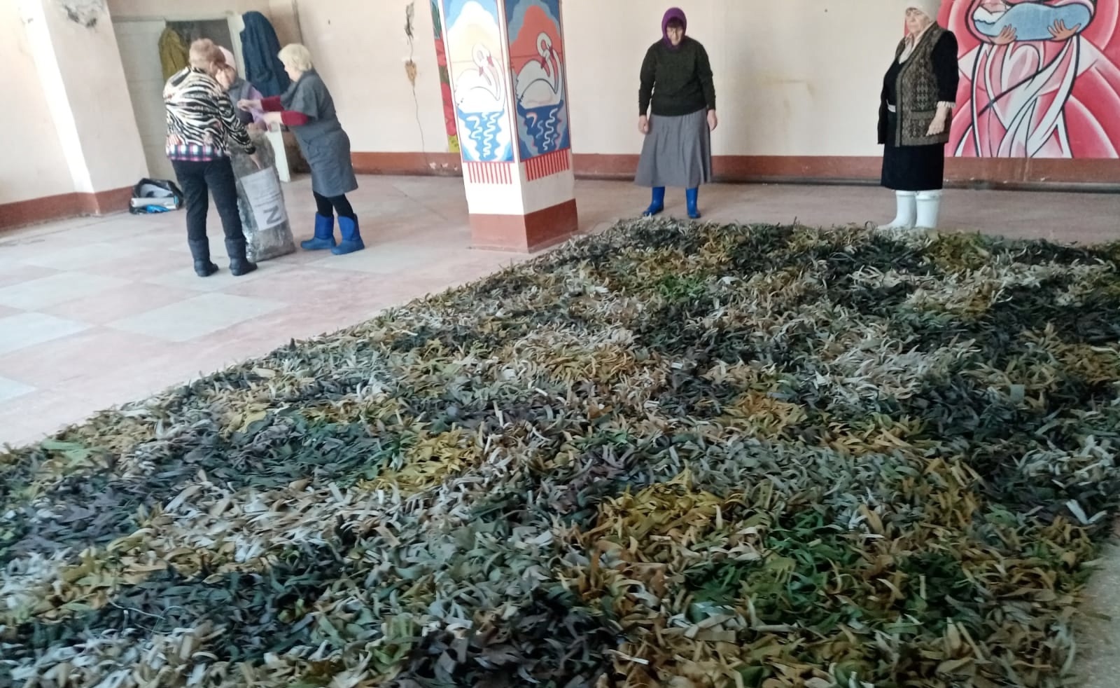 Маскировочная сеть на СВО