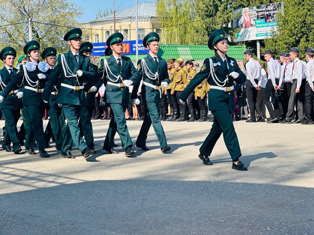 Строевой конкурс школа Алексеевки