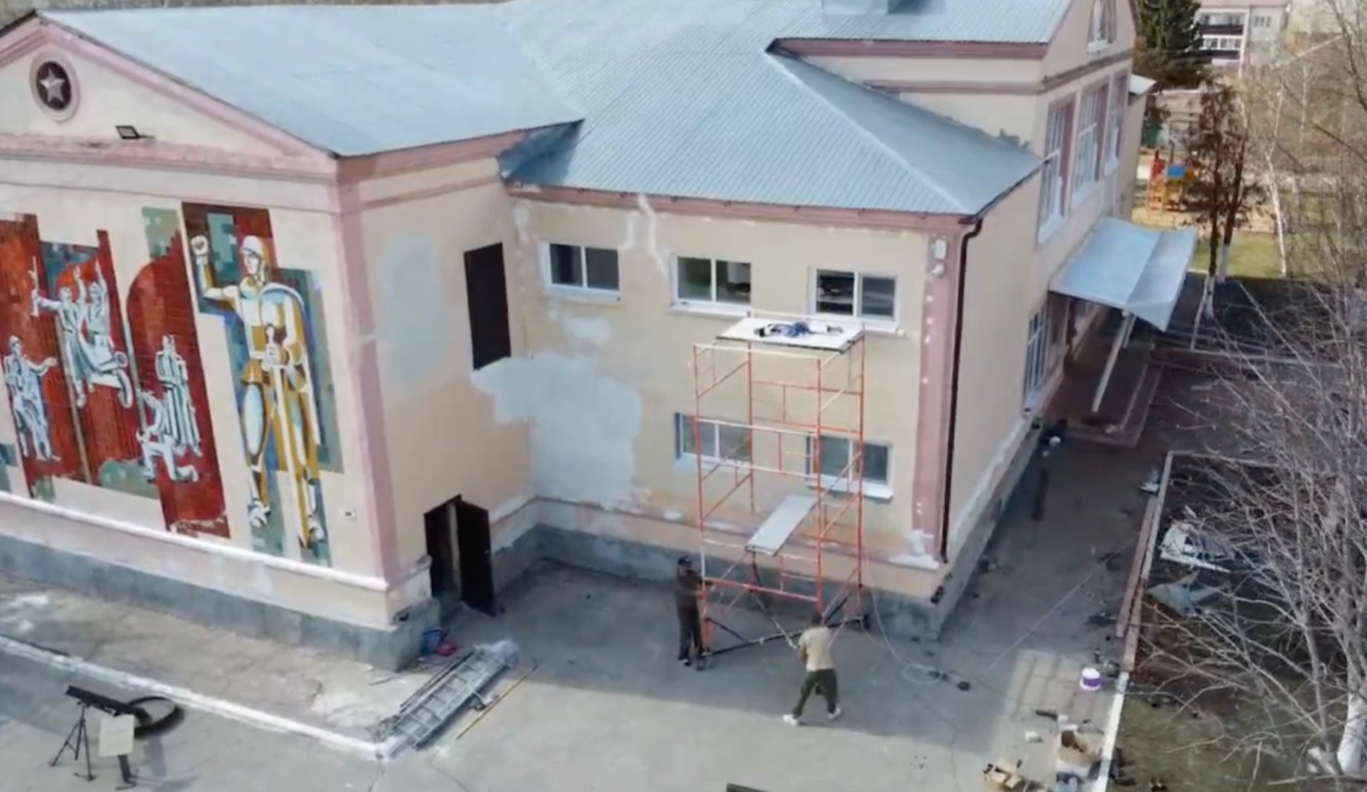 Реконструкция Парка Победы в Марксе 4