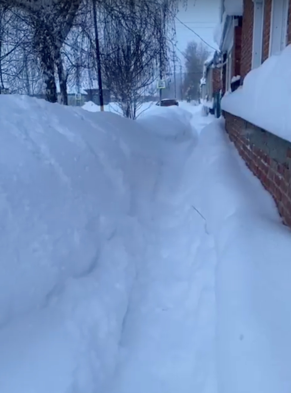 Заснеженный Красноармейск