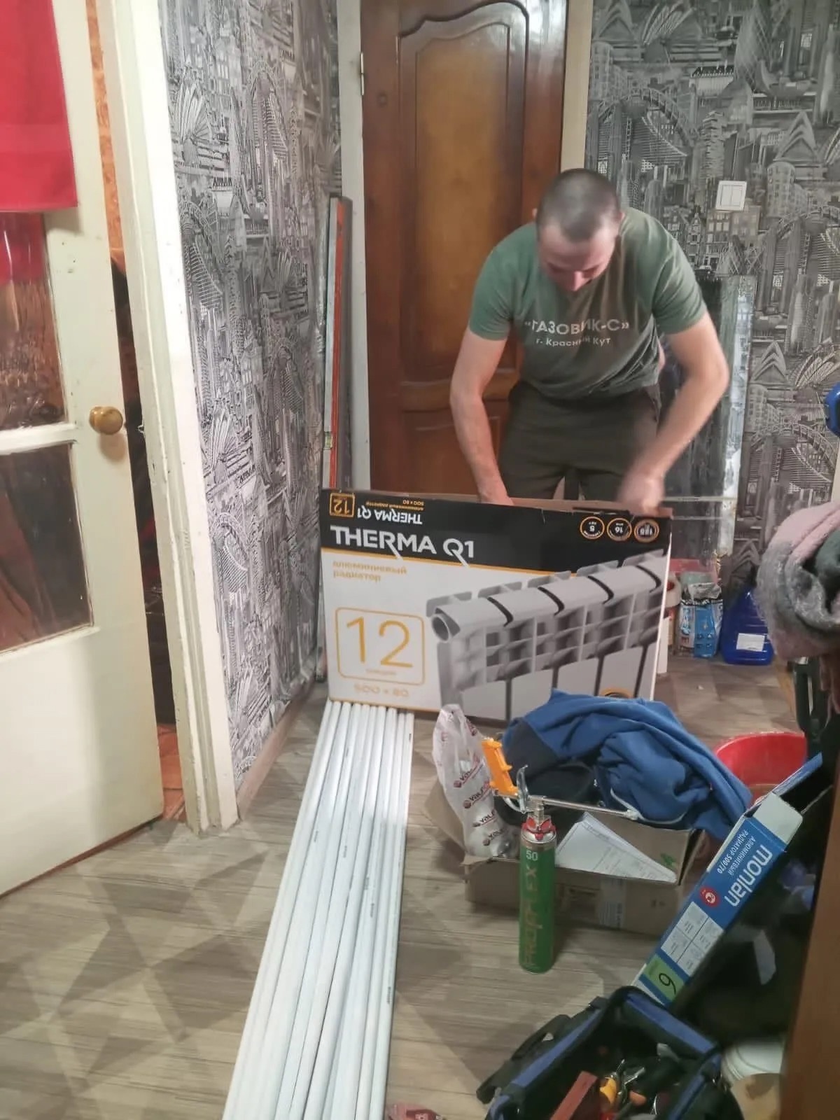 Установка индивидуального отопления