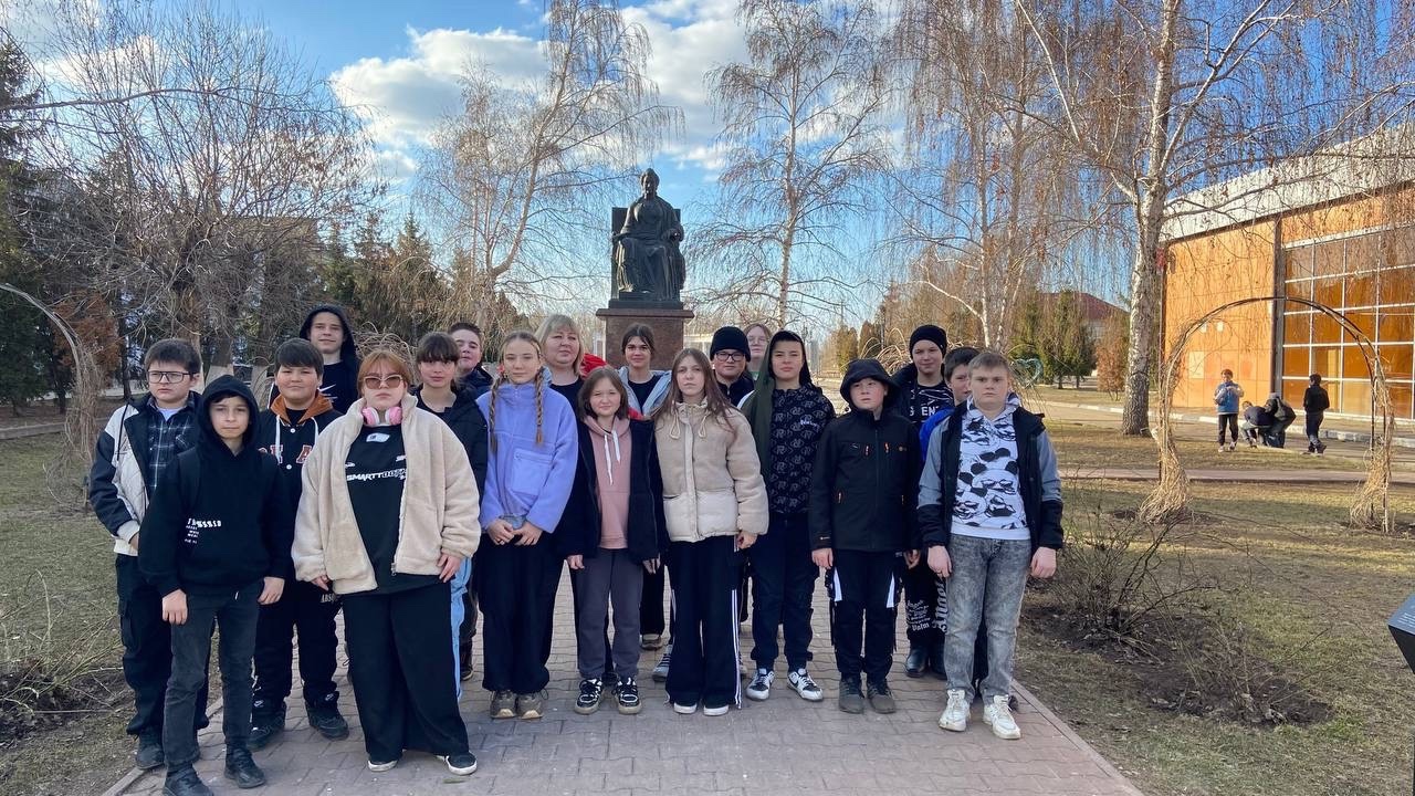 Школьники из Расково в Марксе