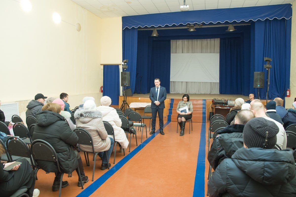 Встреча с жителями Марксовского района