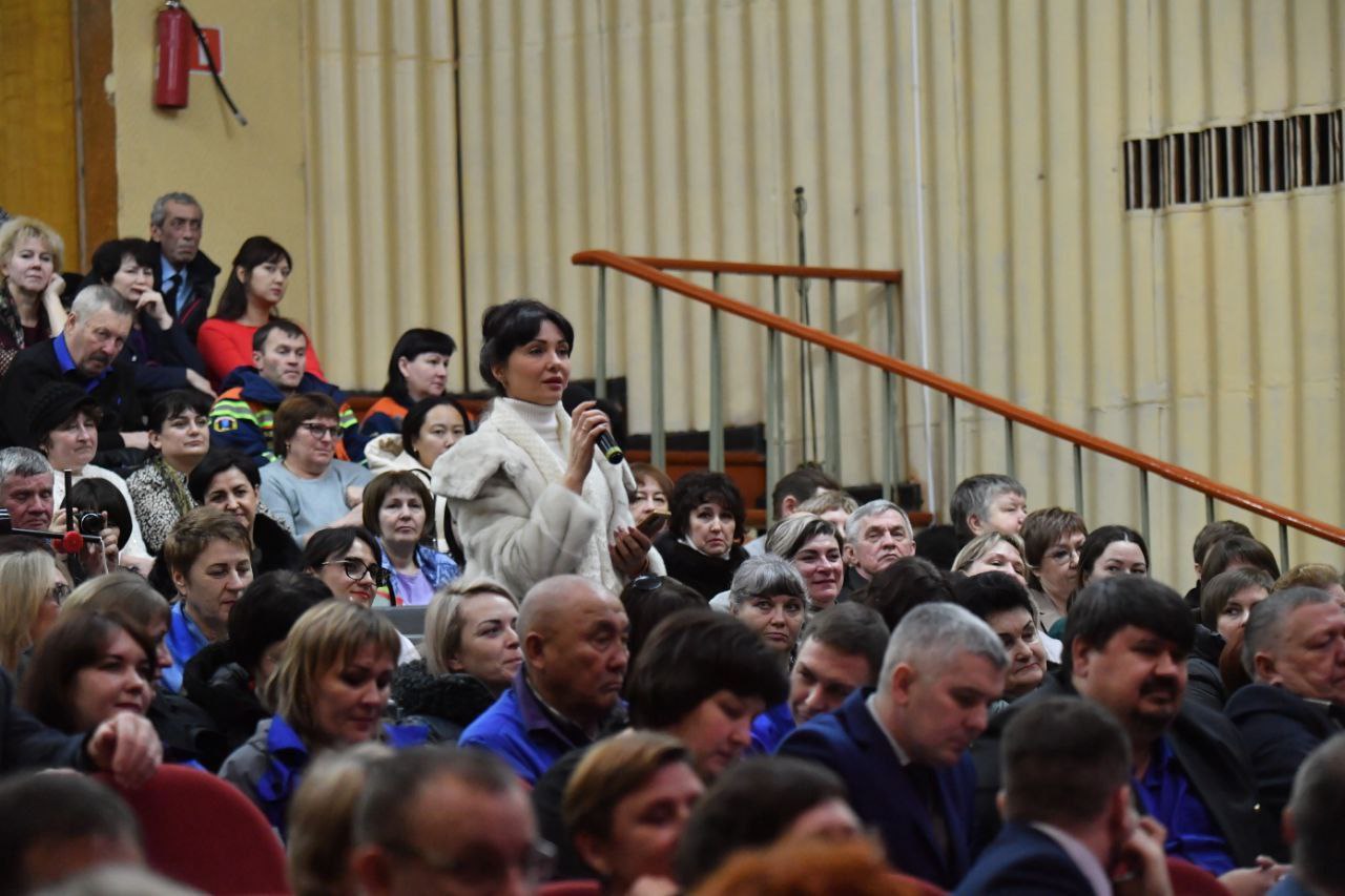 Жители Ершова