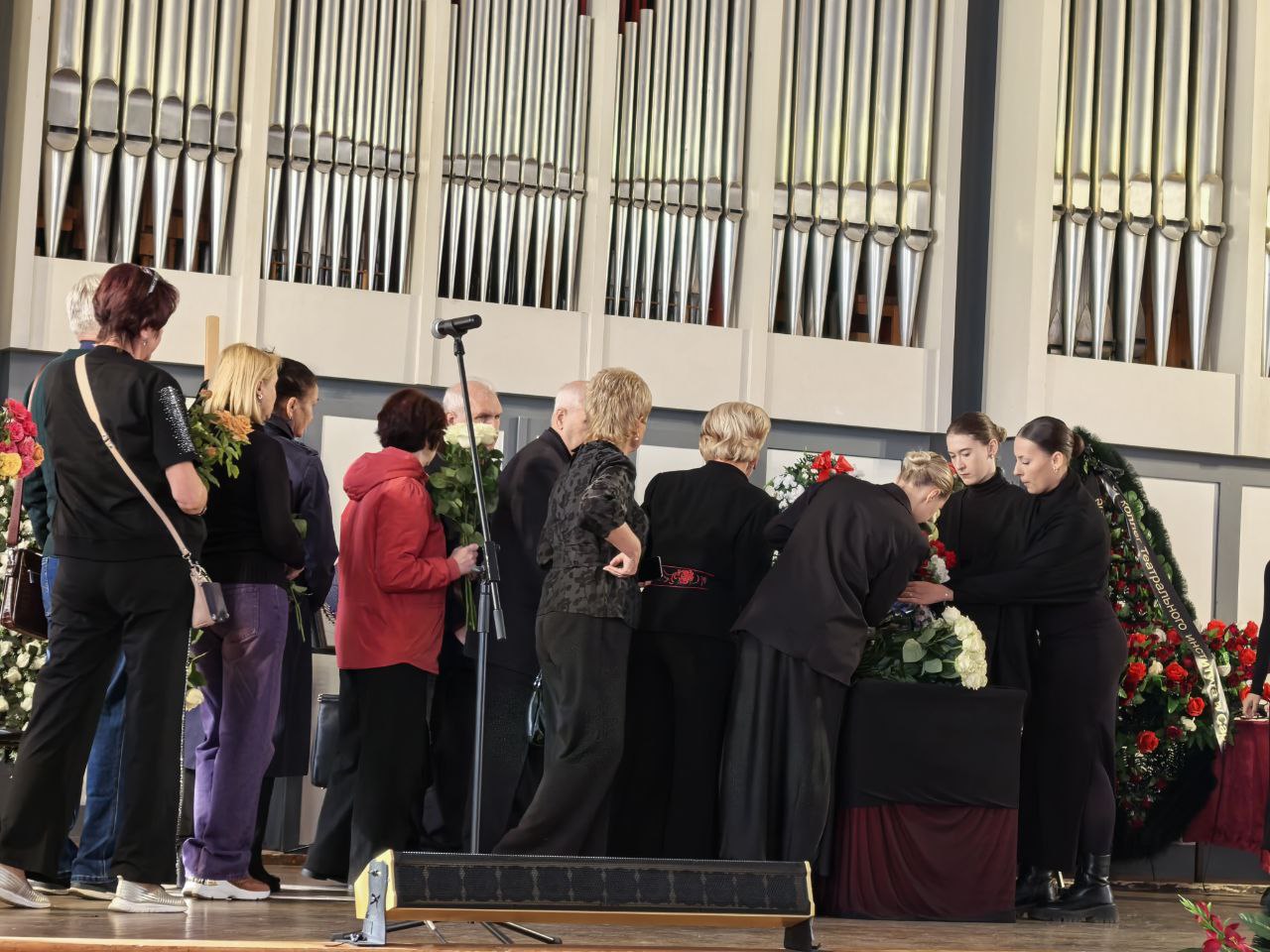 Прощание с Риммой Беляковой 5