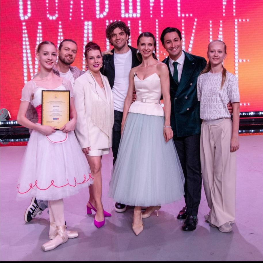 Юная балерина Елизавета Савинова 