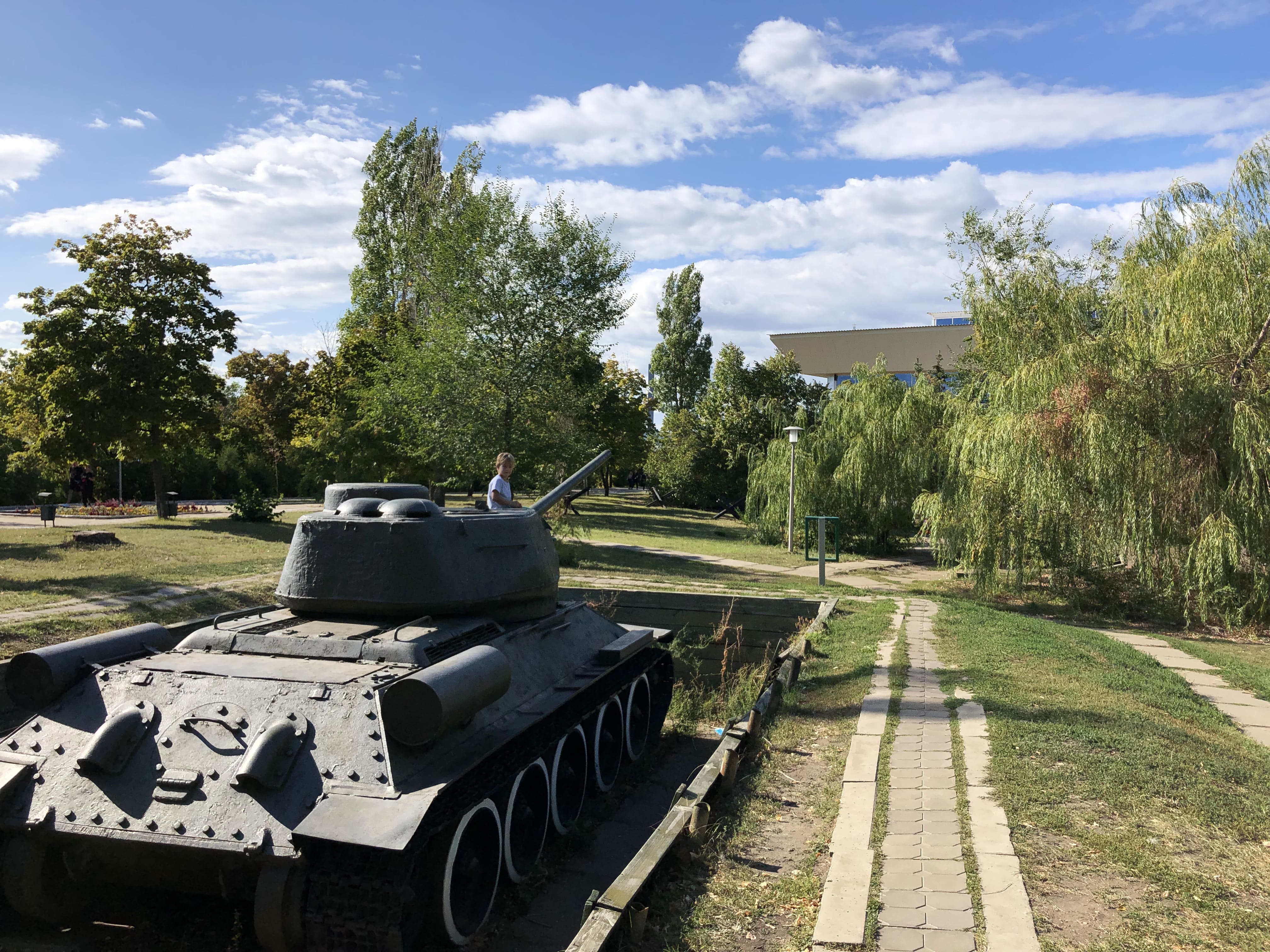 Парк Победы дорожки