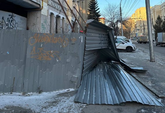 Забор на Советской 2