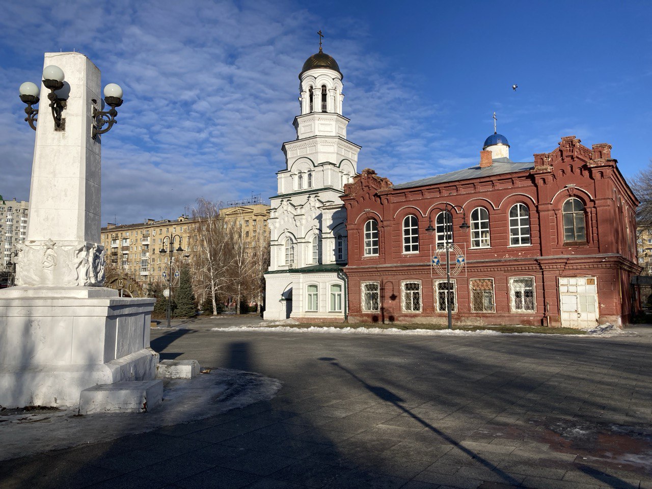 Теплая зима в Саратове
