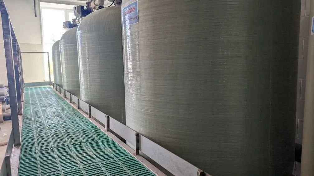 Водоочистная станция в Красном Октябре